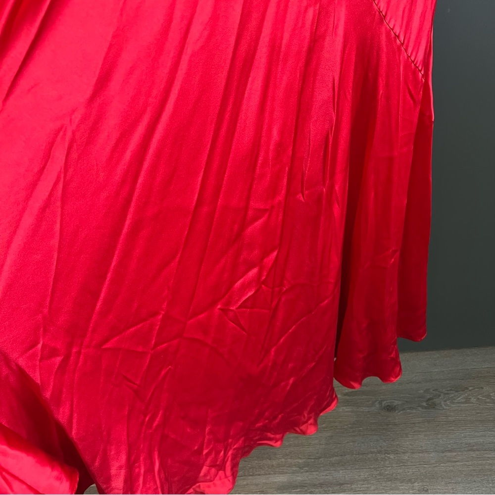 Cult Gaia Crissy gown maxi dress in red Size medium - Picture 8 of 11